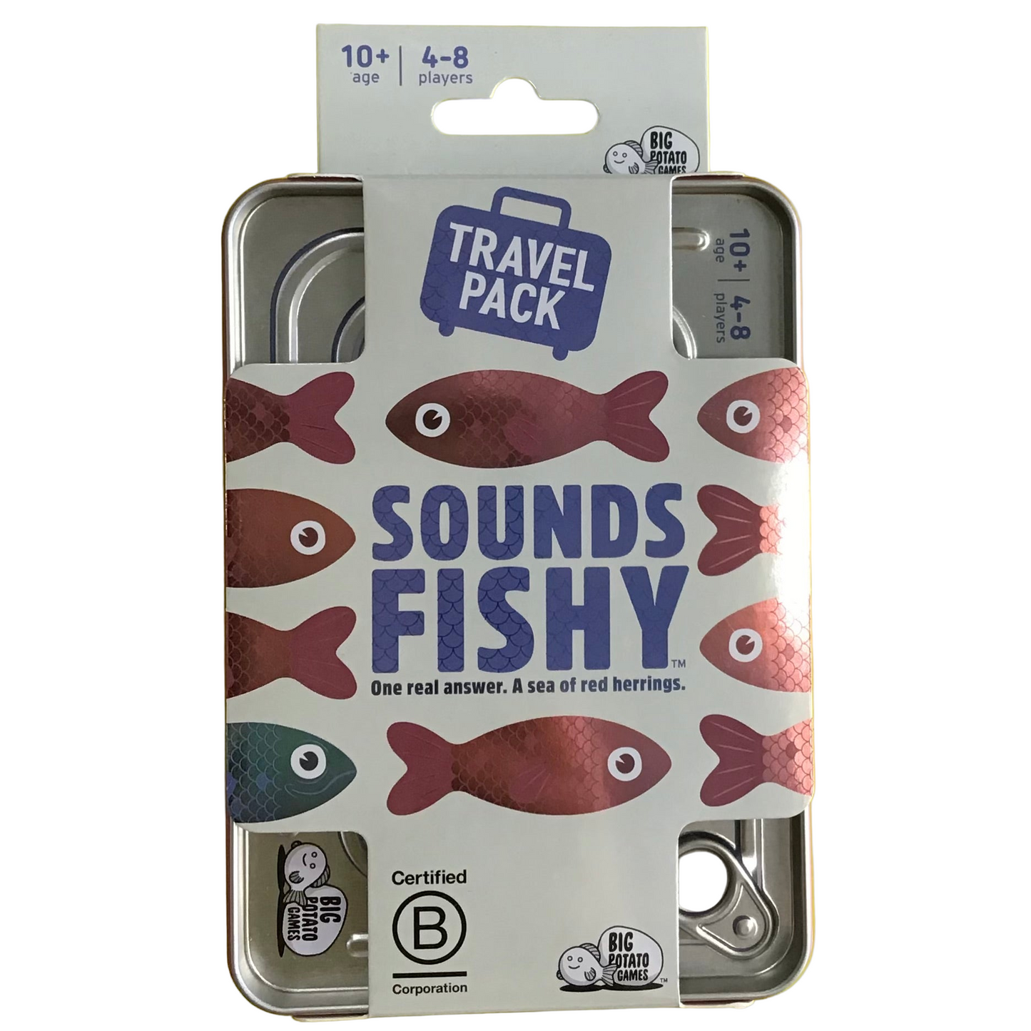 GAME SOUNDS FISHY CARD GAME IN TIN
