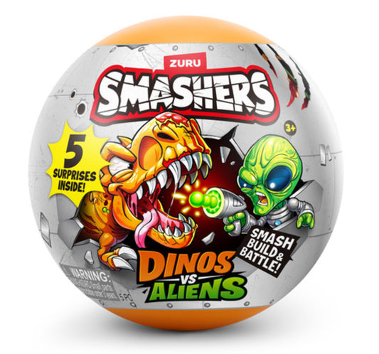 SMASHERS DINO VS ALIENS  SURPRISE