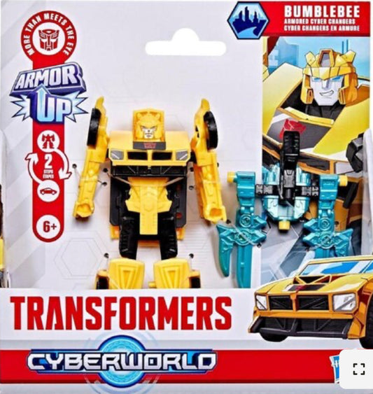 TRA CYBERWORLD ARMOURED  CHANGE BUMBLEBE