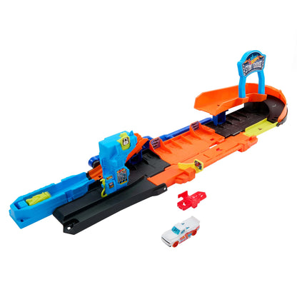 H/W CITY TRANSFORMING STUNT GARAGE