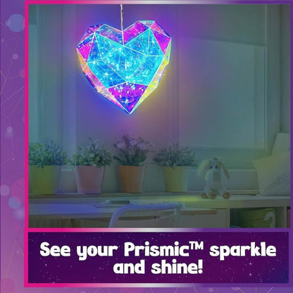 BUILD YOUR OWN PRISMIC HANGING HEART