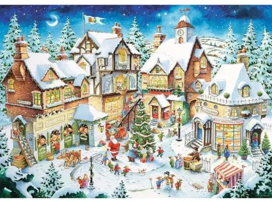 PUZZLE 1000PC CHRISTMAS VILLAGE