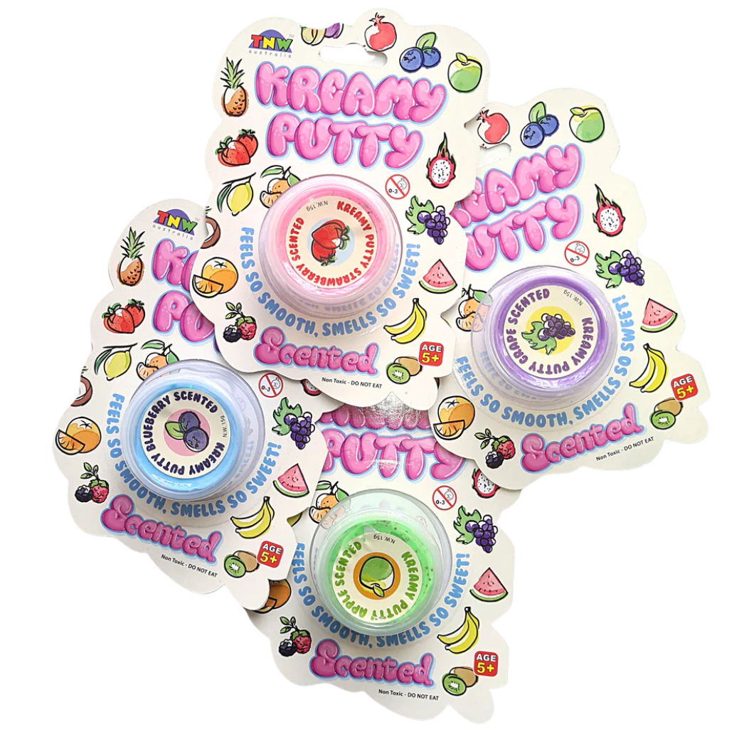 KREAMY PUTTY SCENTED GLITTER AST