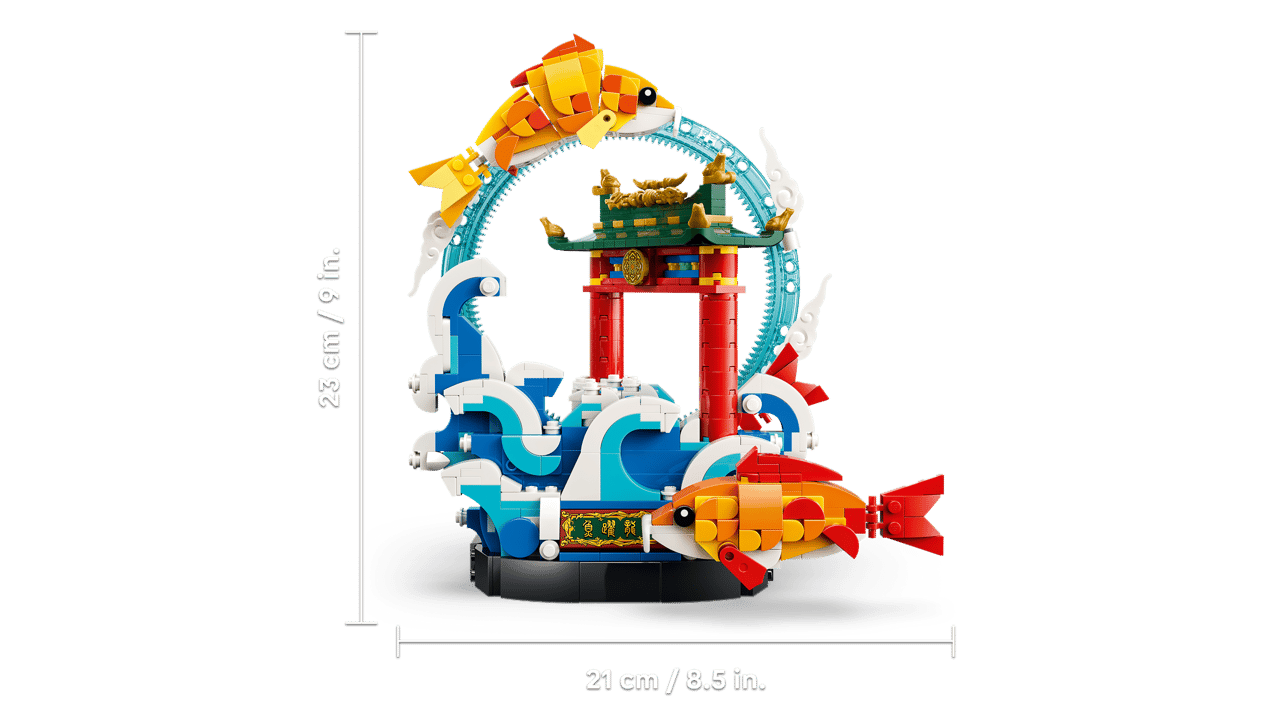 LEGO 80120 PROSPERITY CARP LEAPING