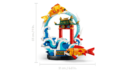 LEGO 80120 PROSPERITY CARP LEAPING