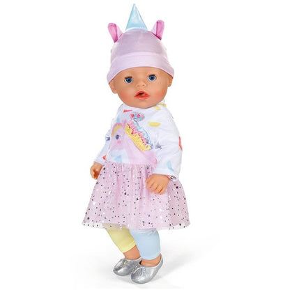 BB BABY BORN EMMA 43CM IN UNICORN STYLE