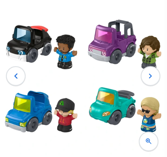 FISHER - PRICE LITTLE PEOPLE  LET'S GO VEHICLE AST