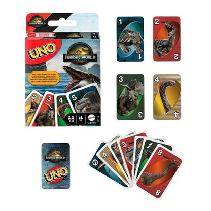 CARD GAME UNO JURASSIC WORLD