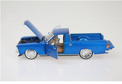DDA 1:24 BLUE XY FORD UTE BARRA ENGINE