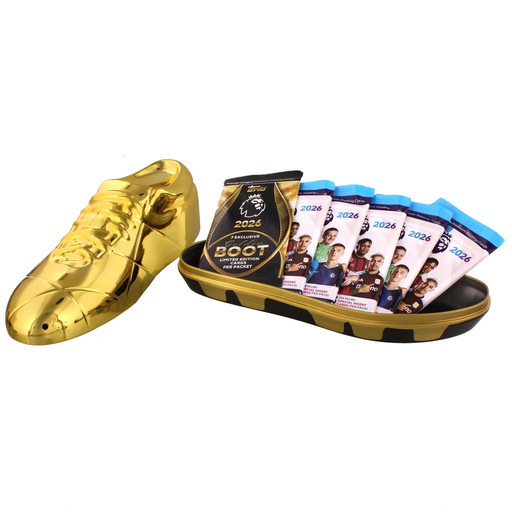 TOPPS 2026 PREMIER LEAGUE GOLD BOOT TIN