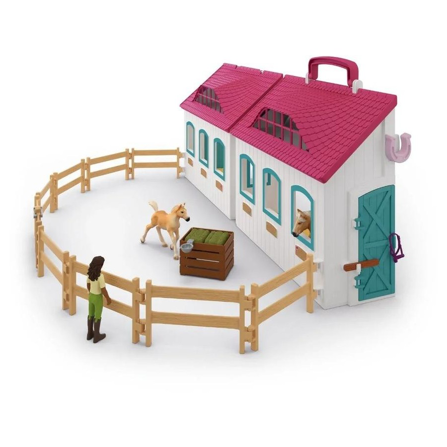 SCHLEICH 42703 OPEN STABLE LITTLE HORSE