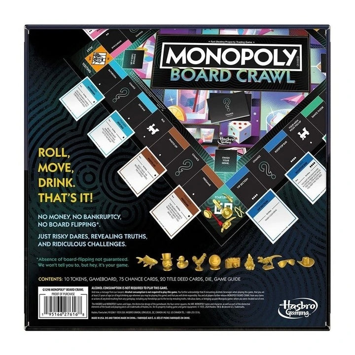 GAME MONOPOLY BOARD CRAWL