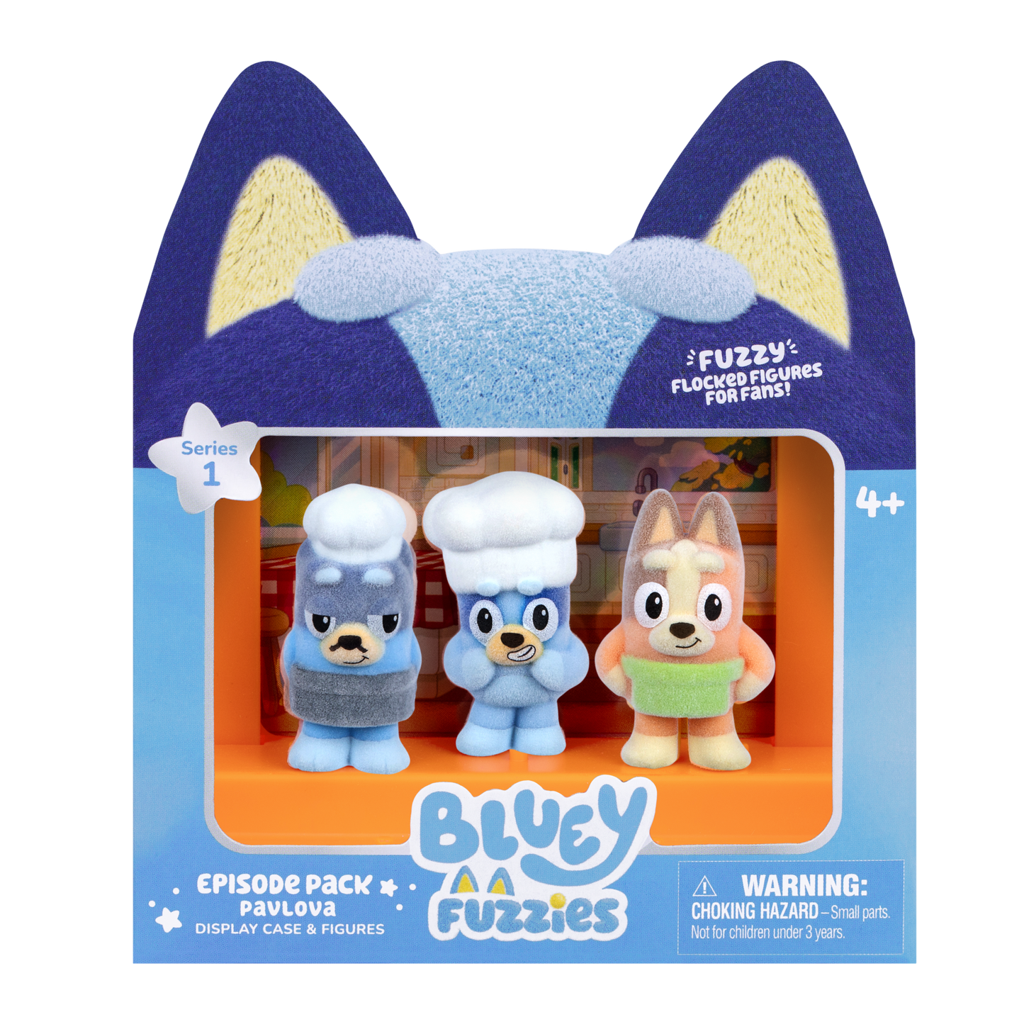 BLUEY S14 FUZZIES FIGURE CASE SET AST
