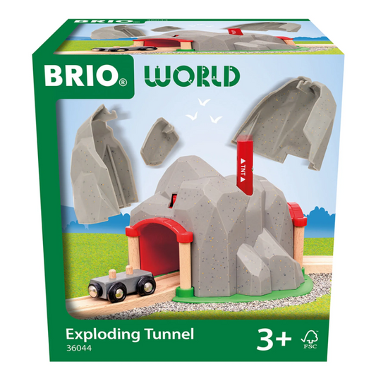 BRIO DYNAMITE MOUNTAIN TUNNEL 3PC