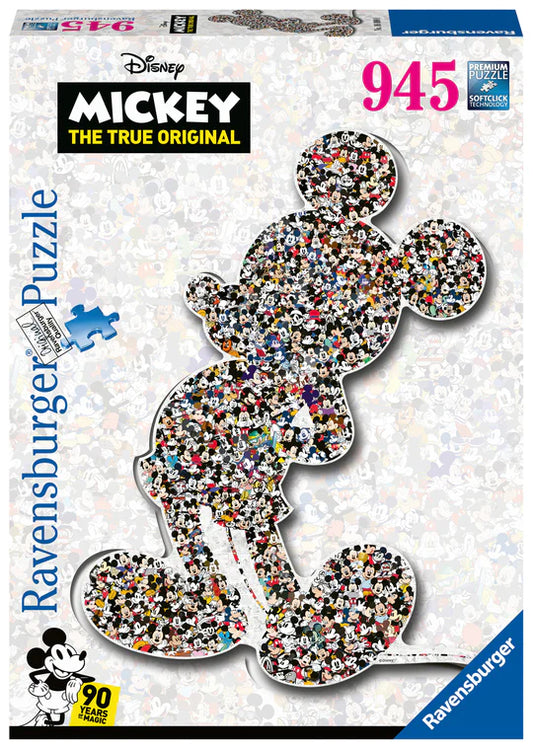 PUZZLE 1000PC SHAPED MICKEY