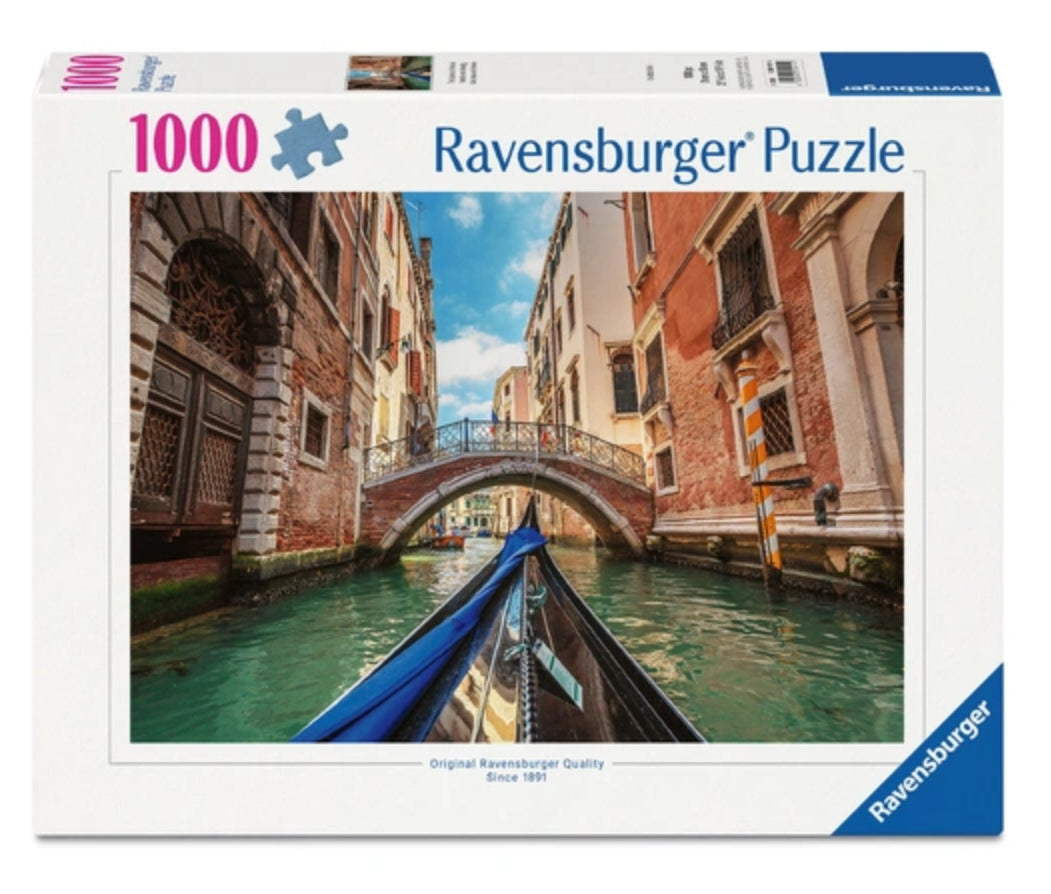 PUZZLE 1000PC THE CANALS OF VENICE