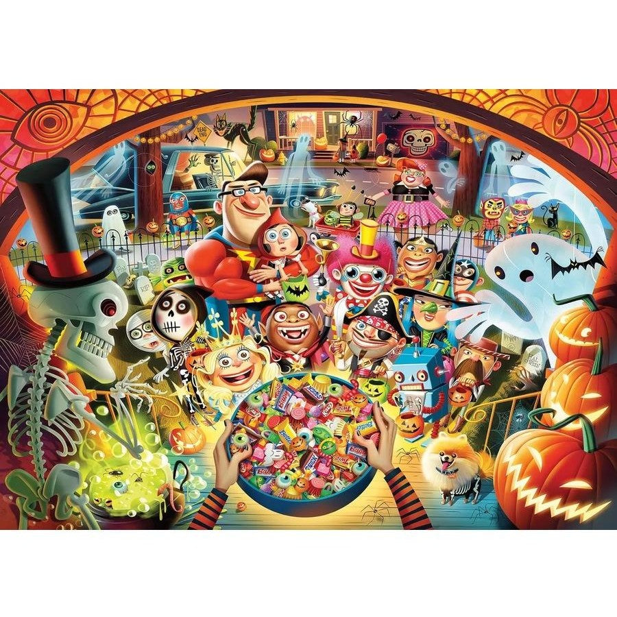 PUZZLE 1000PC TRICK OR TREAT