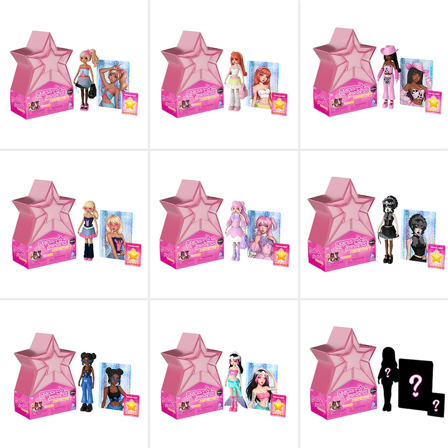 DRESS TO IMPRESS S2 MYSTERY SMALL DOLL