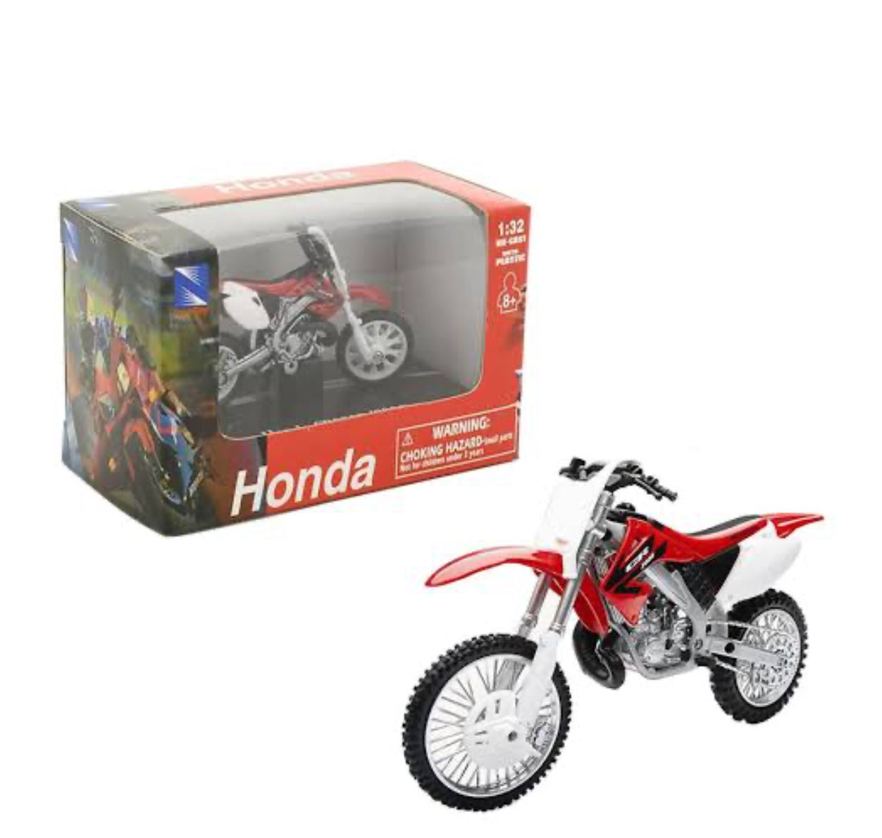 NEW RAY 1:32 MINI LICENSED DIRT BIKES