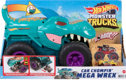 H/W MONSTER JAM CAR CHOMPIN MEGA WREX