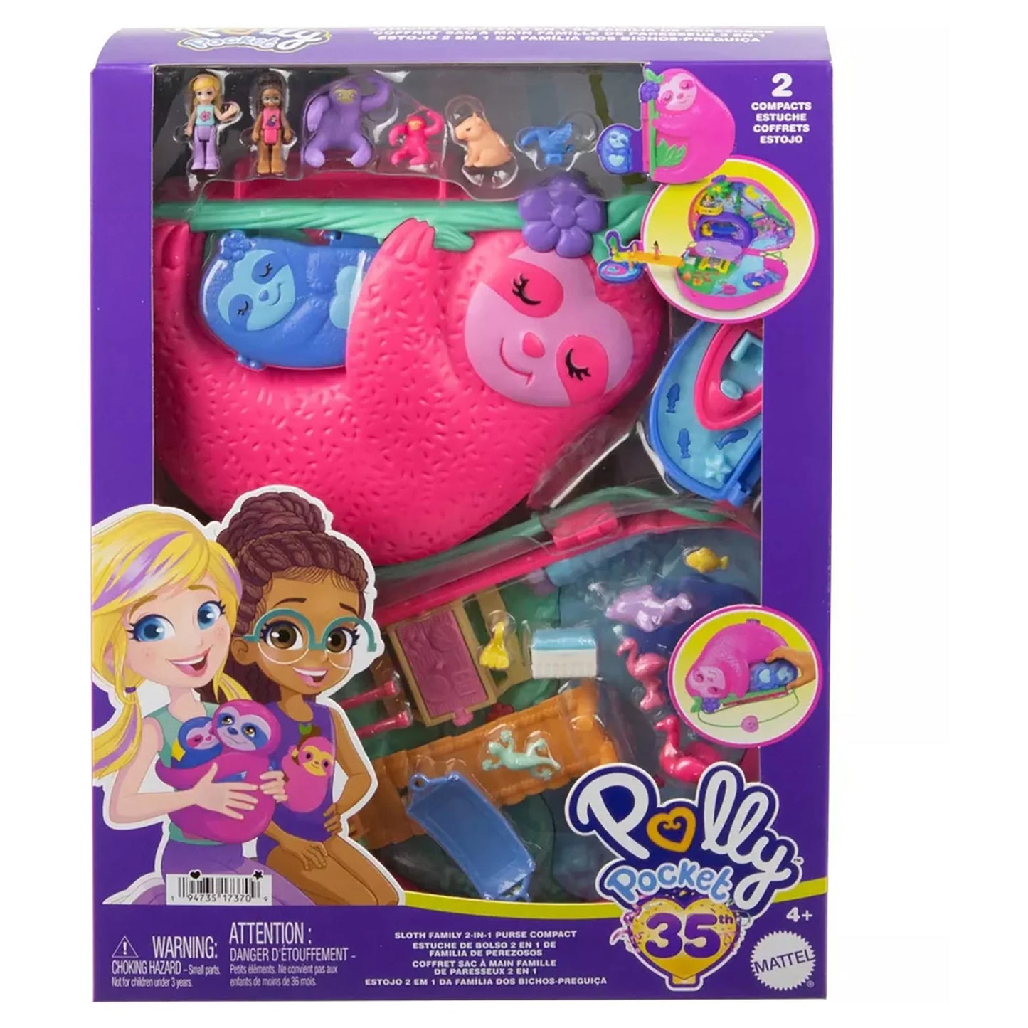 POLLY POCKET ADVENTURE PURSE AST