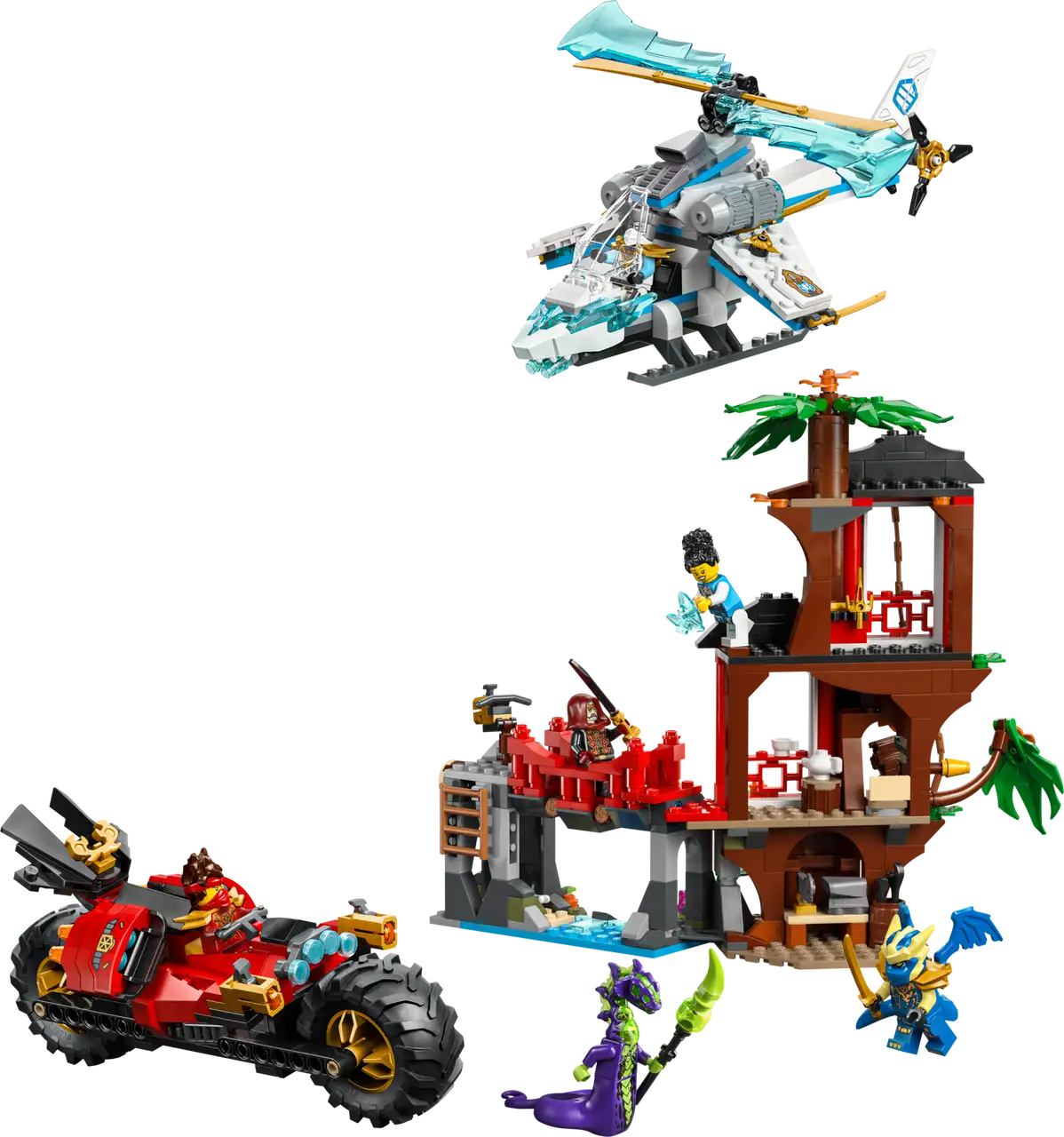 LEGO 71857 NINJAGO NINJA VEH TREE HOUSE