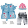 BB BABY BORN DELUXE JEANS DRESS