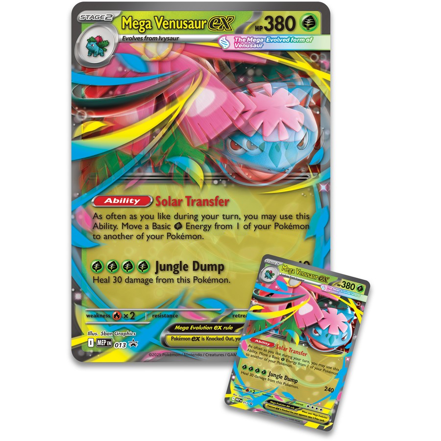 POKEMON TCG MEGA VENUSAUR EX PREMIUM BOX