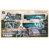 TRAIN SET VINTAGE MODEL B/O 21 PC