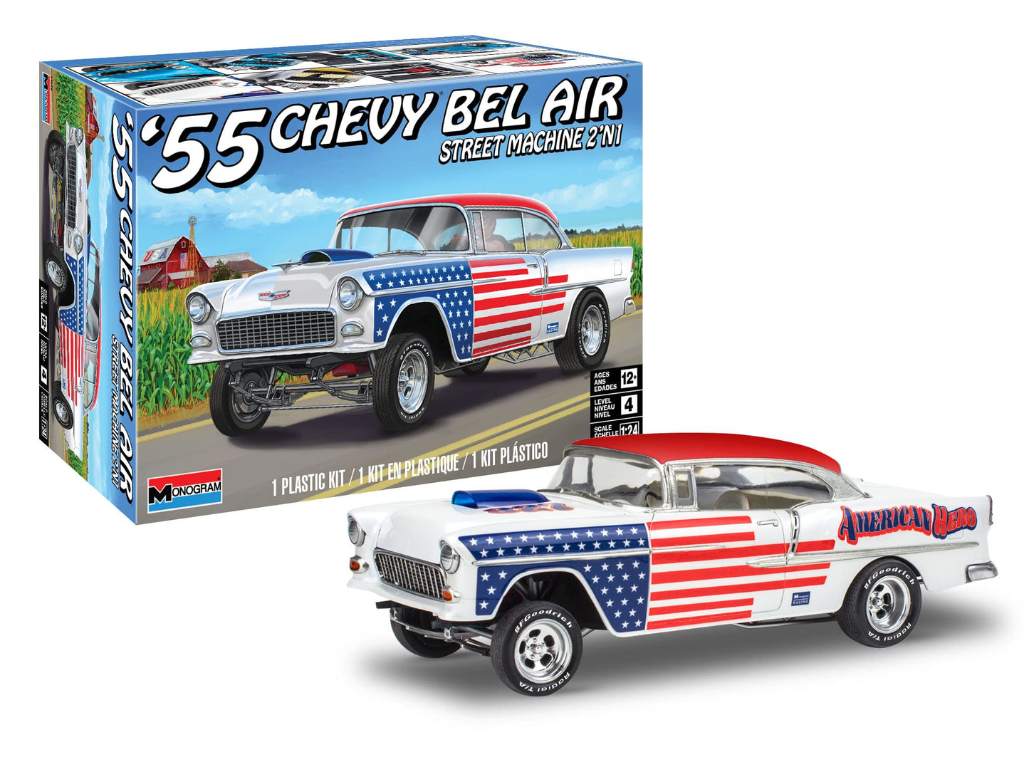 REVELL '55 CHEVY BEL AIR STREET MACHINE