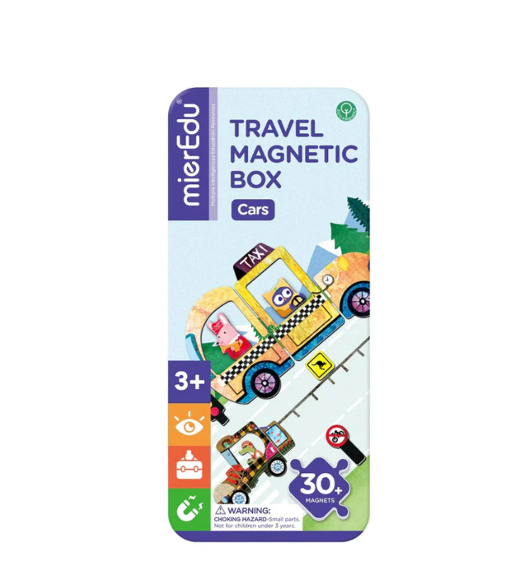 TRAVEL MAGNETIC BOX - CARS