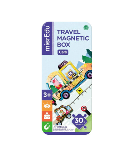 TRAVEL MAGNETIC BOX - CARS