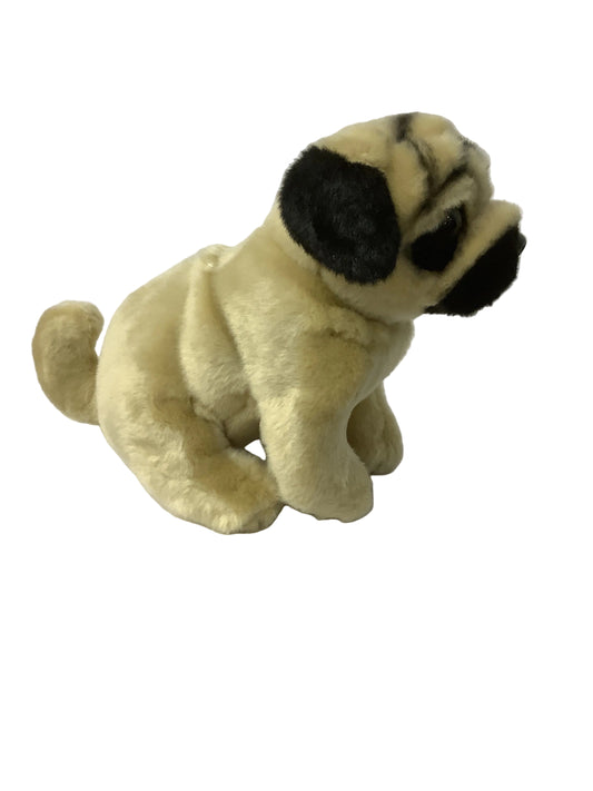 PLUSH LIVING NATURE PUG 25CM