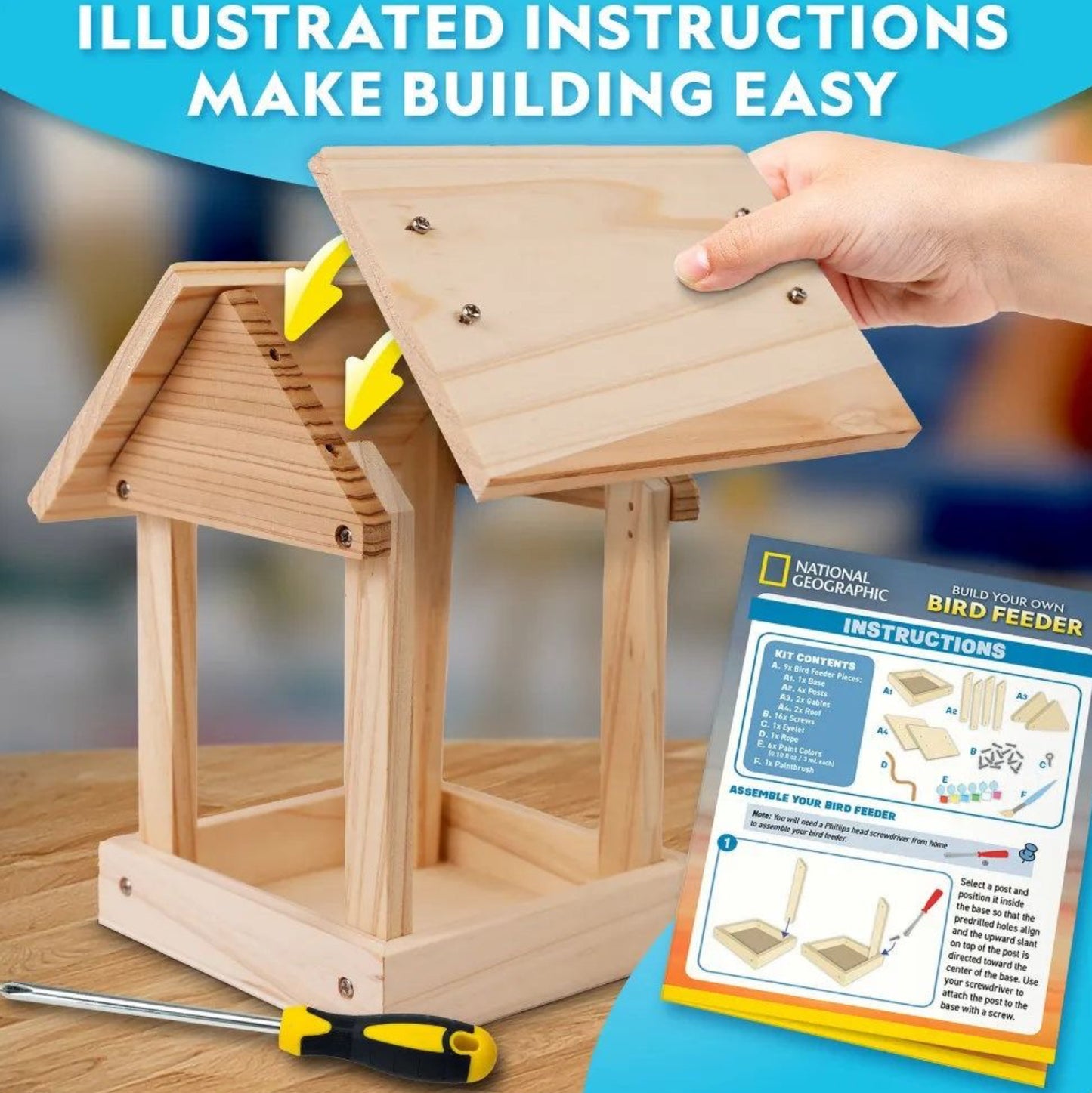 NG BUILD YOUR OWN BIRD FEEDER