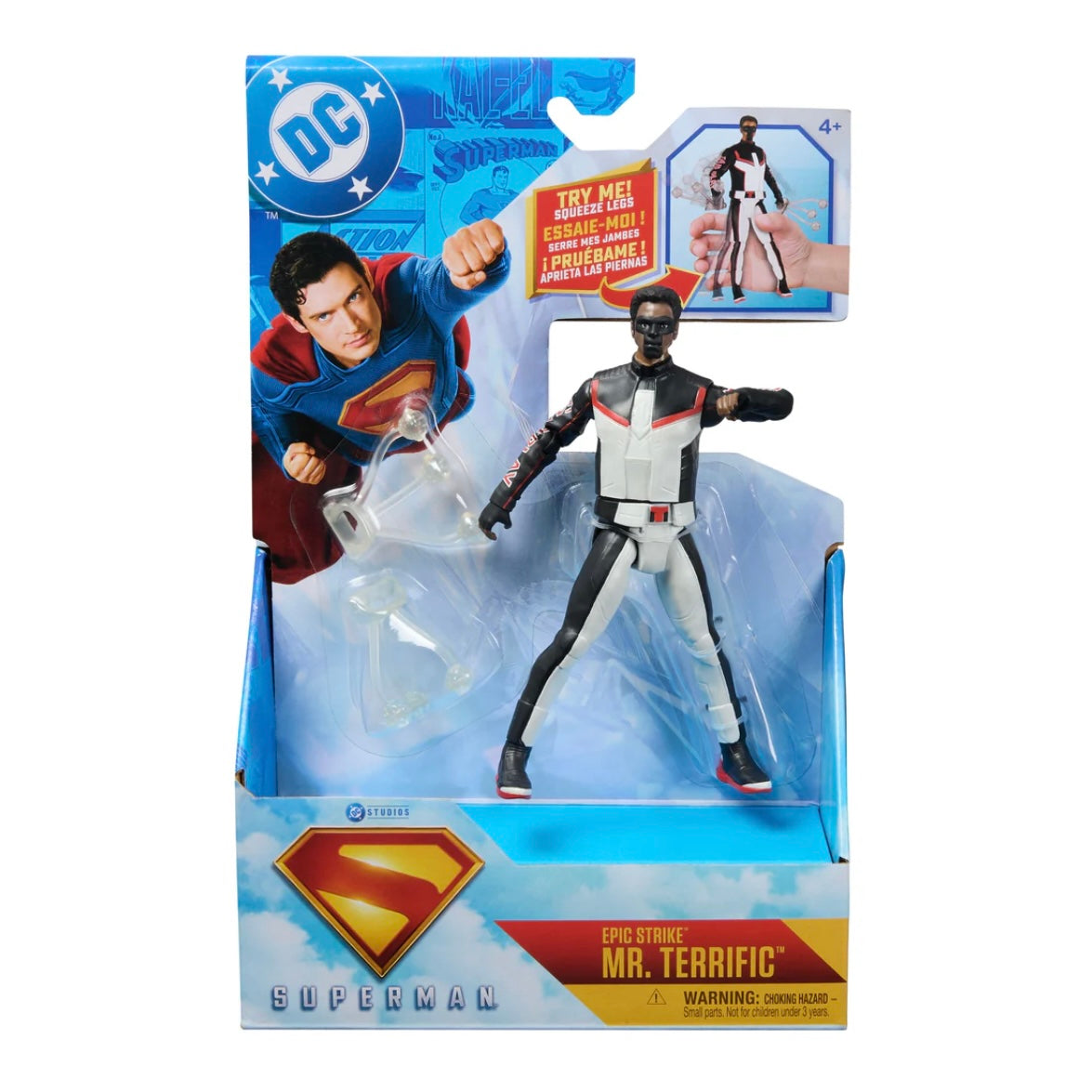SUPERMAN 6INCH BATTLE ATTACK FIG AST