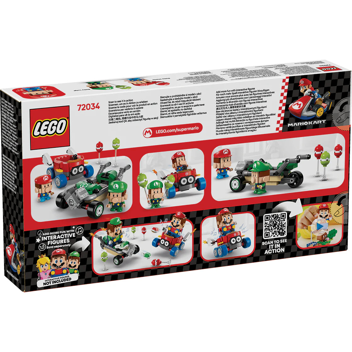 LEGO 72034 MARIO BABY MARIO V BABY LUIGI