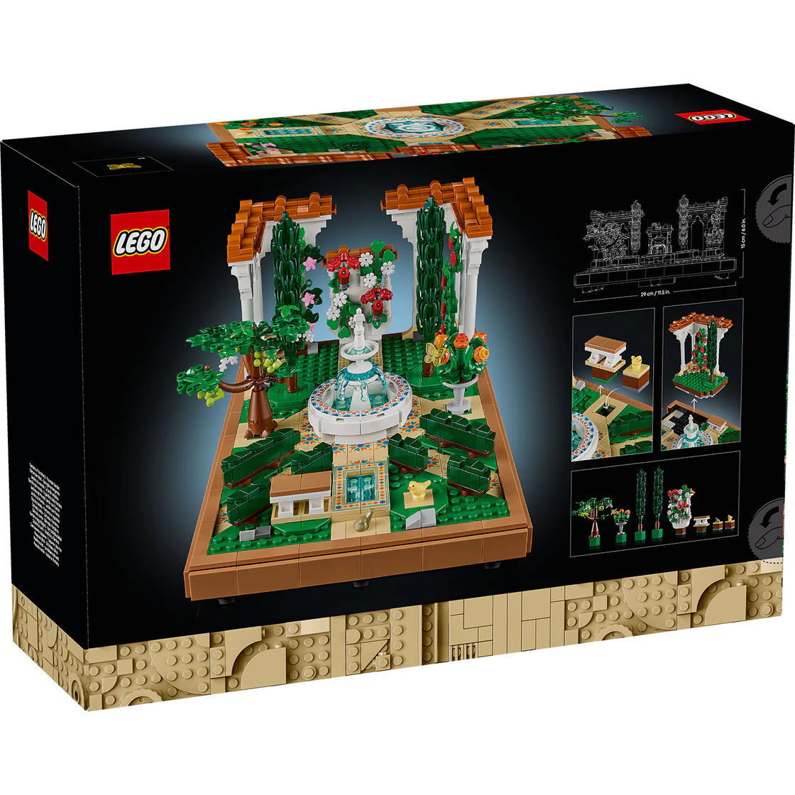 LEGO 10359 ICONS FOUNTAIN GARDEN