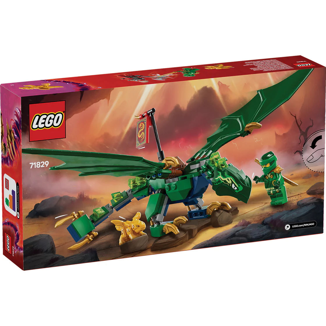 LEGO 71829 NINJAGO LLOYD'S FOREST DRAGON