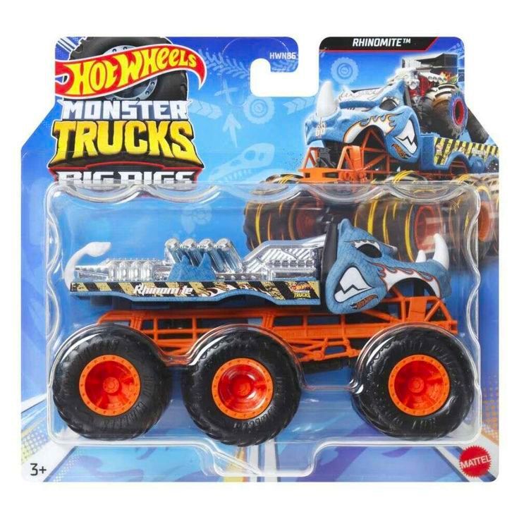 H/W MONSTER TRUCKS MONSTER RIGS AST