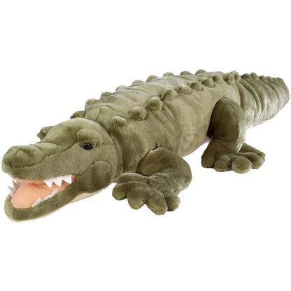 PLUSH CUDDLEKINS JUMBO CROCODILE