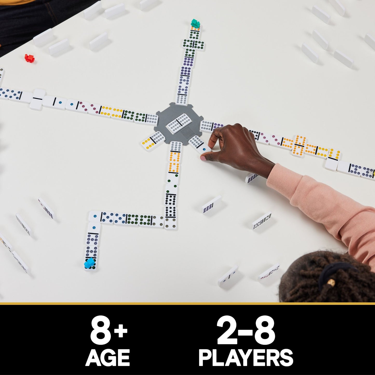 GAME MEXICAN TRAIN DOMINOES IN CASE NEW