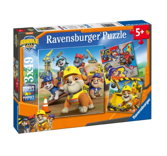 PUZZLE 3X49PC RUBBLE & CREW