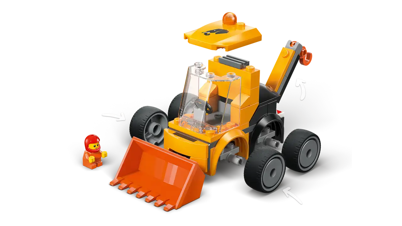 LEGO 60483 CITY RIDES CONSTRUCTION LOAD