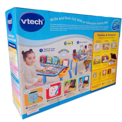 VTECH CREATE & EXPLORE MUSICAL DESK