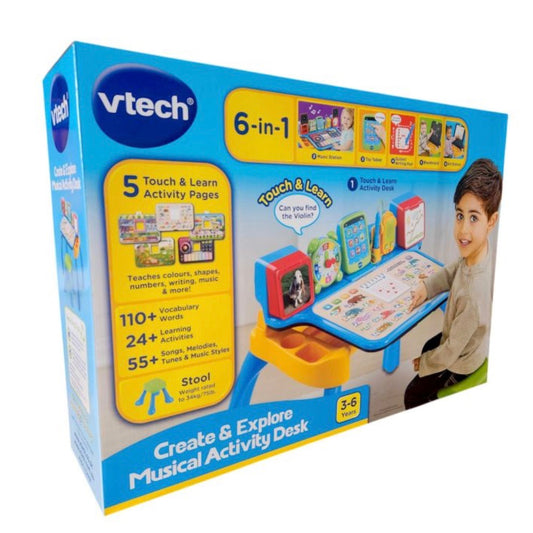VTECH CREATE & EXPLORE MUSICAL DESK
