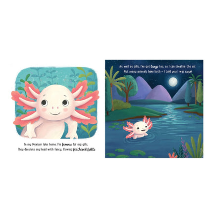 BOOK I LOVE BEING AN AXOLOTL