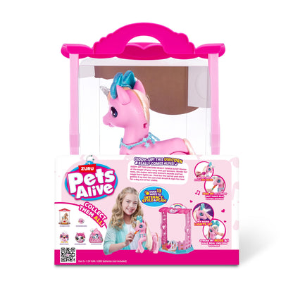 PETS ALIVE MY MAGICAL UNICORN & STABLE