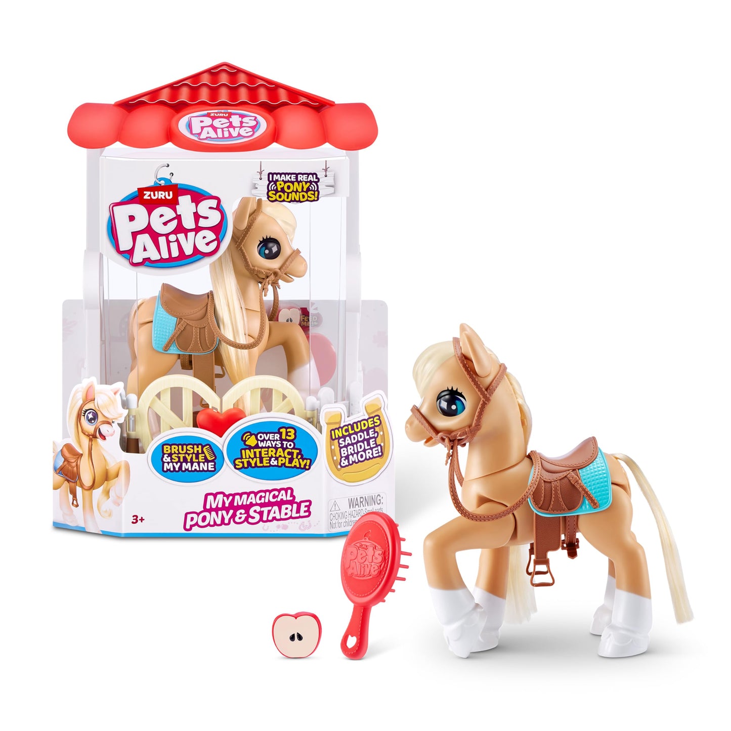 PETS ALIVE MY MAGICAL PONY & STABLE
