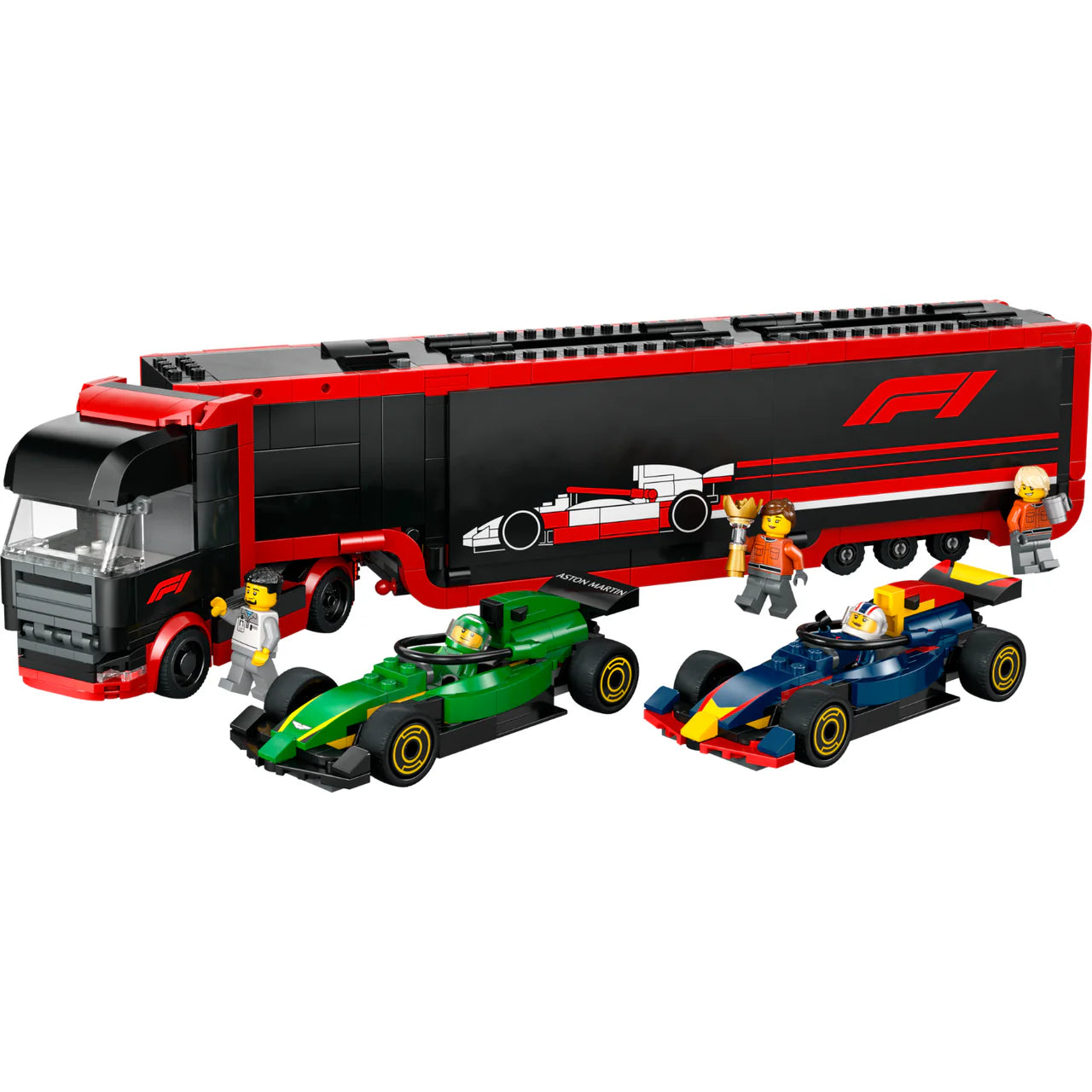 LEGO 60445 CITY F1 TRUCK W RB20 & AMR24