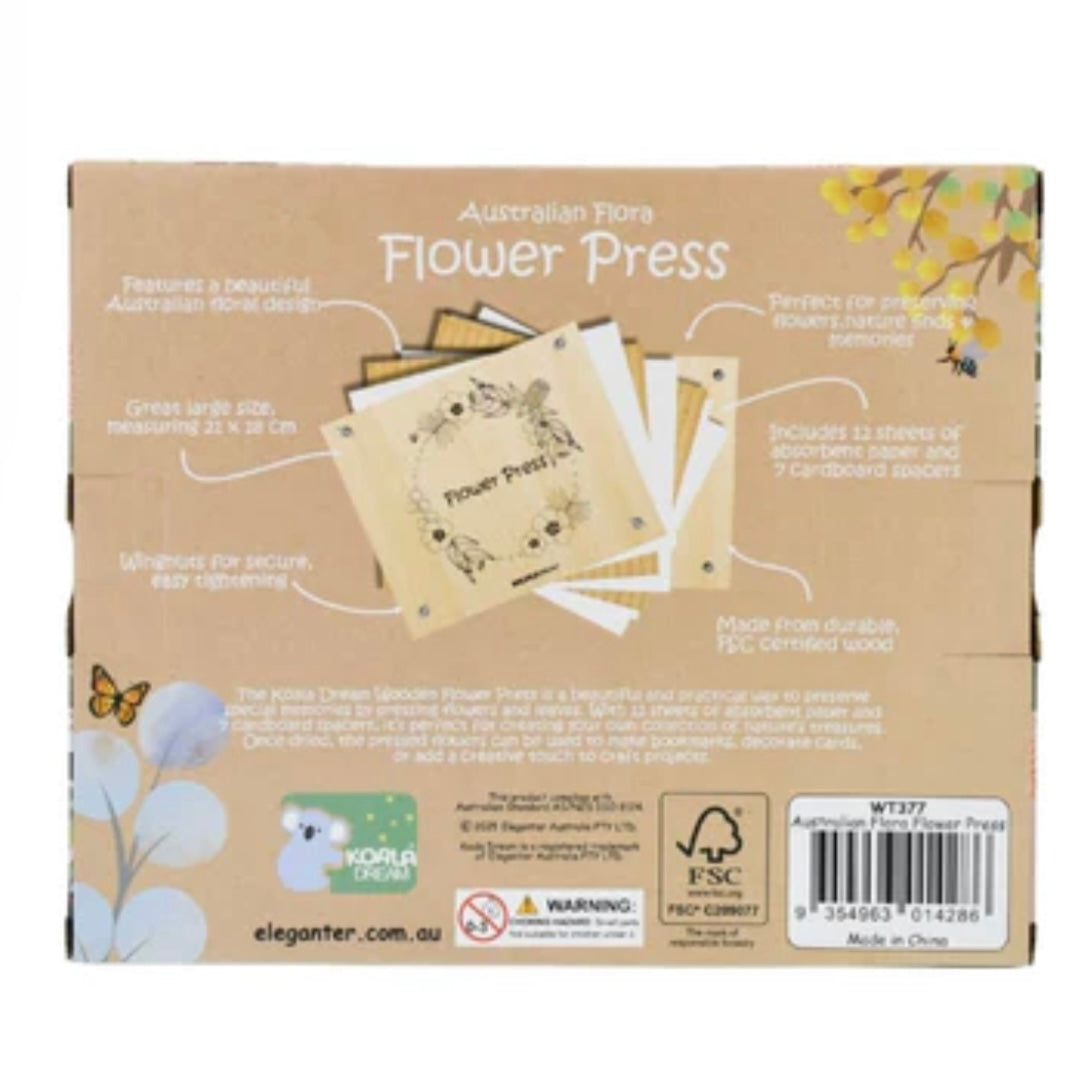 FLOWER PRESS AUSTRALIAN FLORA